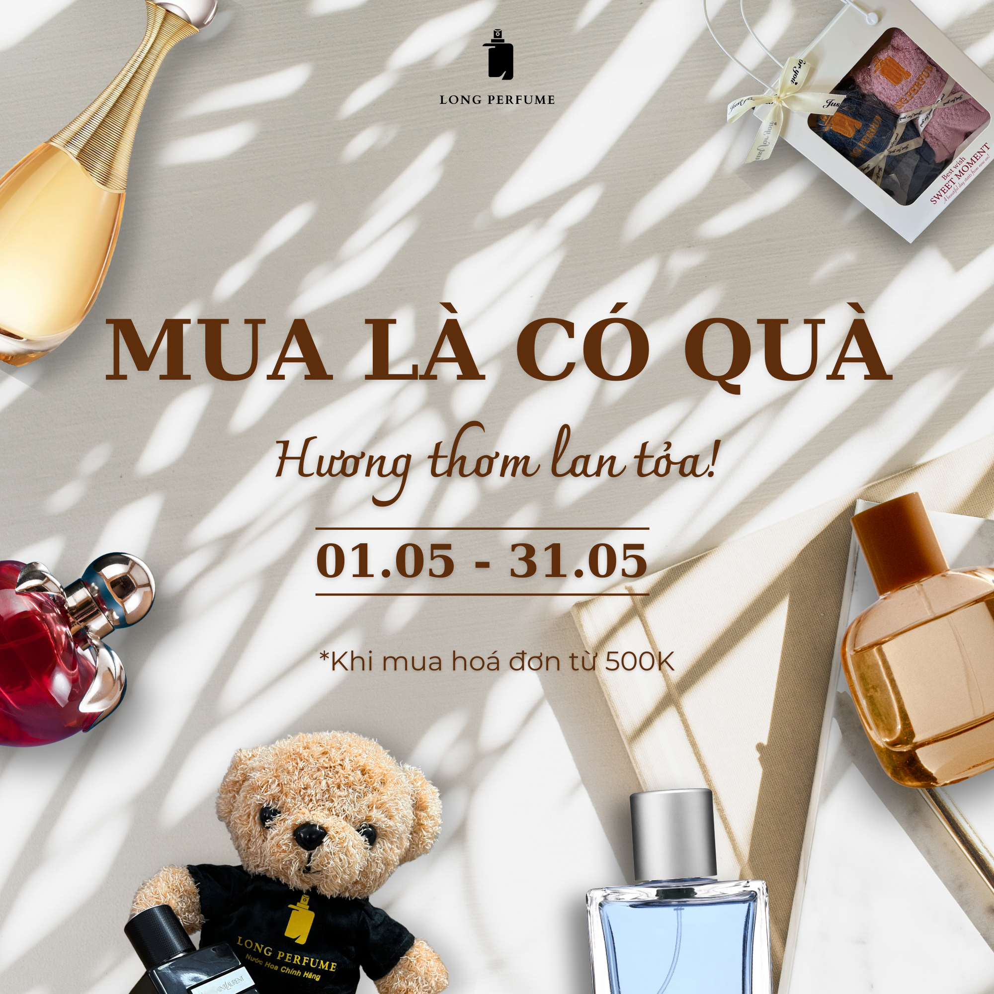 THÁNG 5: MUA LÀ CÓ QUÀ – HƯƠNG THƠM LAN TOẢ
