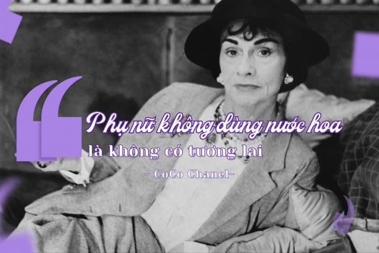 Phụ nữ mà không dùng nước hoa là không có tương lai